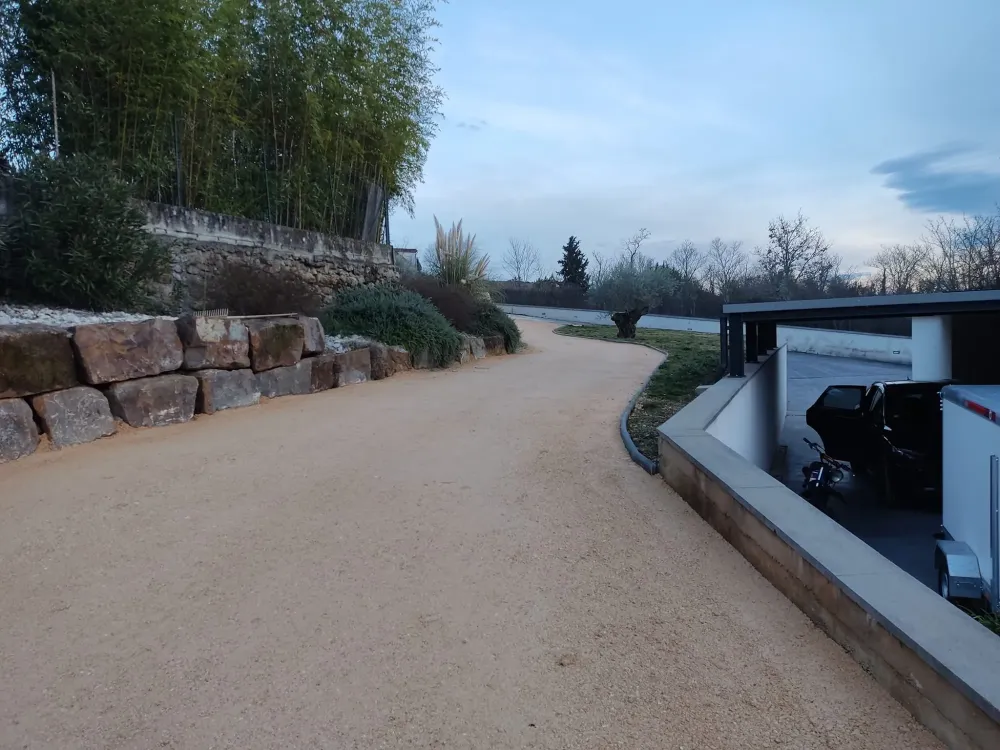 Aménagement terrain à Mirabel